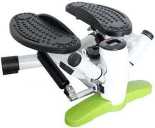 Fitness stepper mini trainer zwart