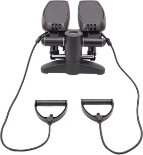 Fitness stepper mini trainer zwart