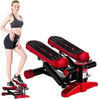 Fitness stepper rood