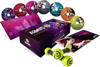 Fitness systeem - cardio set - paars