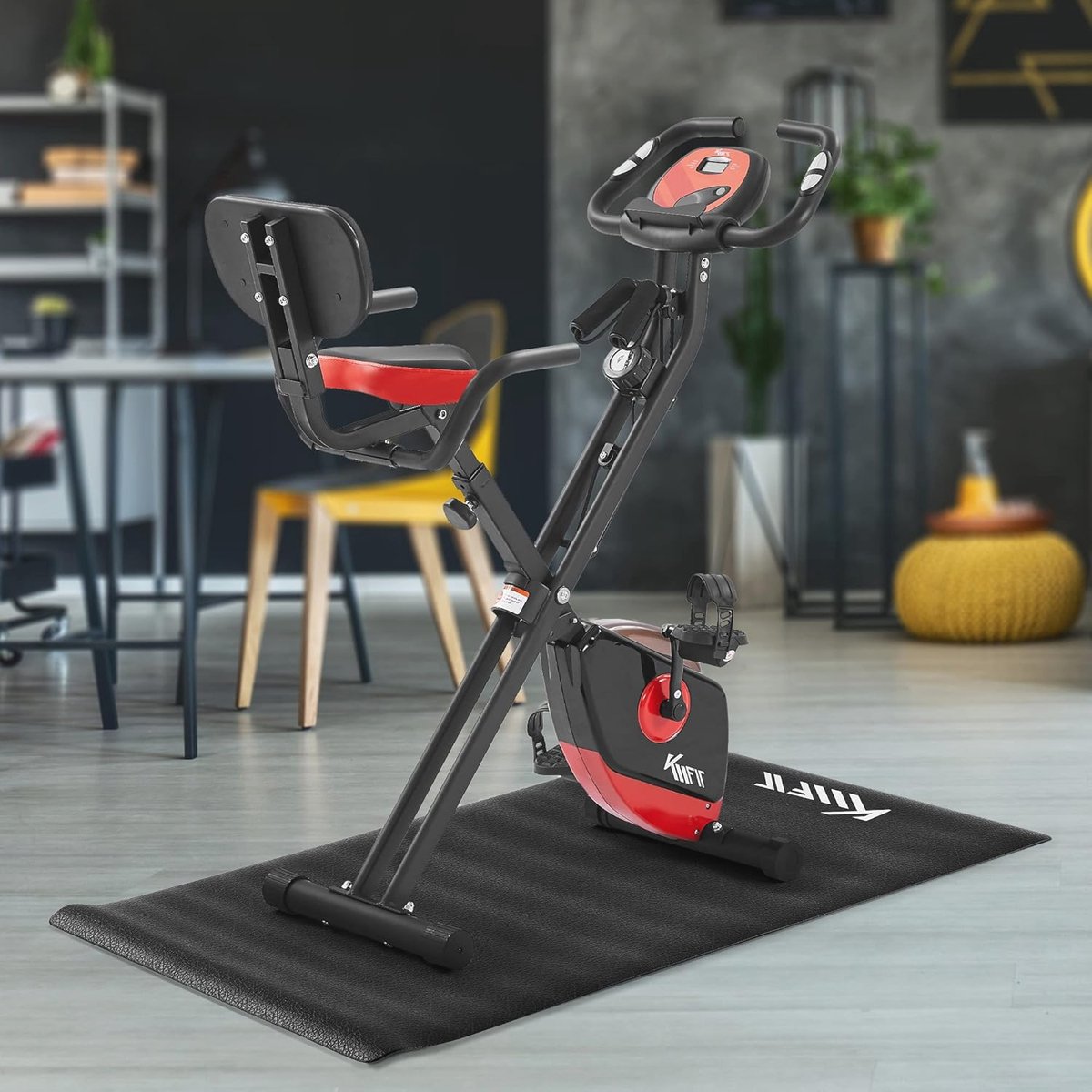 Wat vinden we goed aan de Fitnessfiets 2in1 Opvouwbaar LCD Hometrainer