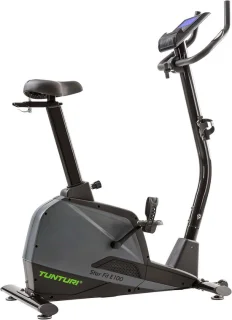 Fitnessfiets hometrainer - zwart