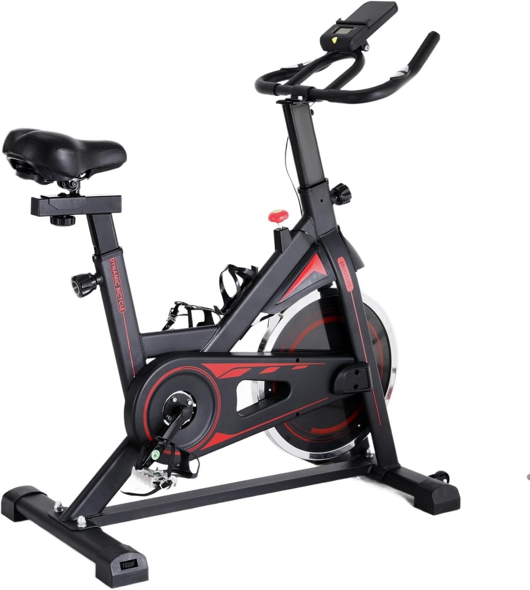 De Fitnessfiets Thuis 10 kg Vliegwiel Instelbare Weerstand in één oogopslag