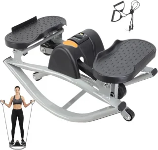 Fitnessstepper zwart