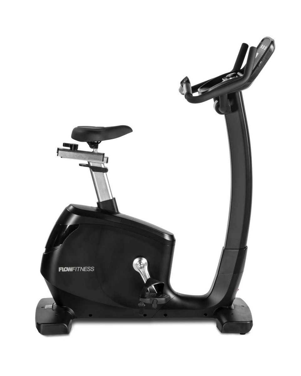 De Flow Fitness Perform UB5i Upright Bike Hometrainer in één oogopslag