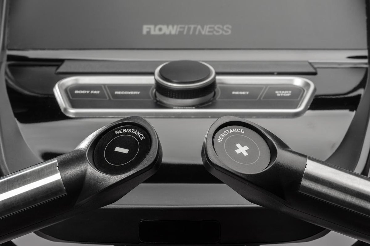 Wat vinden we goed aan de Flow Fitness Perform UB5i Upright Bike Hometrainer