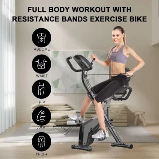 FluxRun Exercise Bike Fitnessfiets Opvouwbaar