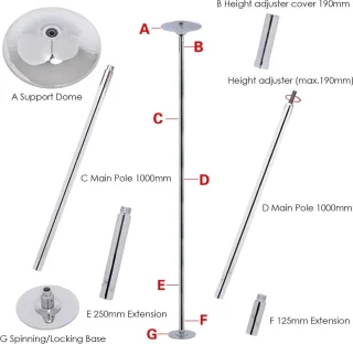 Fubzz Dans- en Spinpaal