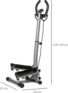 Gran Vida Fitness Stepper Zilver