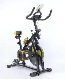 Gym Workout hometrainer zwart/geel