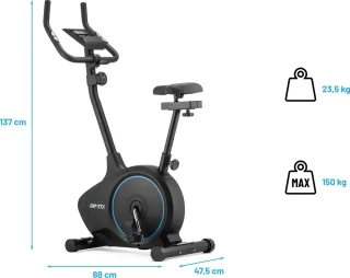 Gymtek Magnetische Hometrainer Fiets 8kg