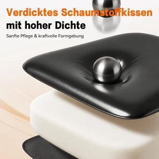 Hip abductormachine 6 weerstandsniveaus zwart/oranje - ShopVlot