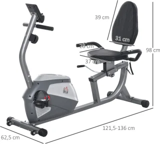 HOMCOM Heimtrainer ABS-121