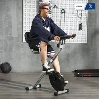 HOMCOM Hometrainer Magnetisch Staal Zwart