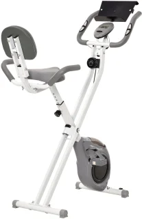 HOMCOM Magnetische Hometrainer Grijs