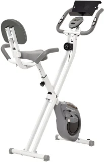 HOMCOM Magnetische Hometrainer Grijs