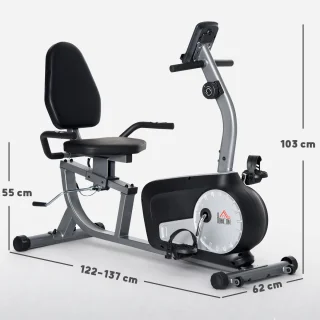 HOMCOM Magnetische hometrainer