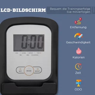HOMCOM Magnetische hometrainer