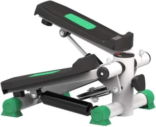 Home stepper mini hometrainer 35.5x35.5 cm groen
