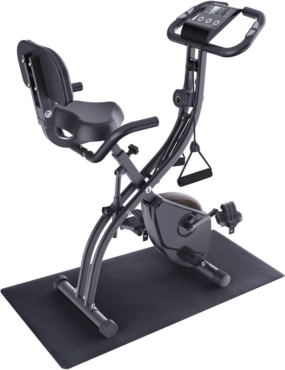 De Hometrainer 3-in-1 magnetisch inklapbaar met LCD scherm in één oogopslag