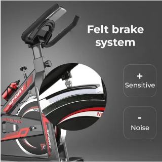 Hometrainer 3.0 - Zwarte Indoorfiets