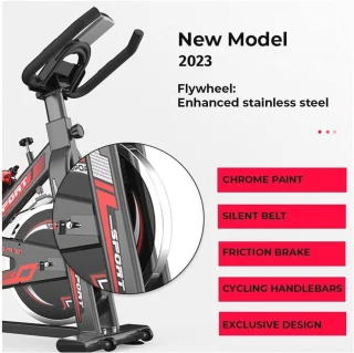 Hometrainer 3.0 - Zwarte Indoorfiets