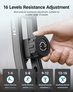 Hometrainer 4-in-1 Fitnessfiets