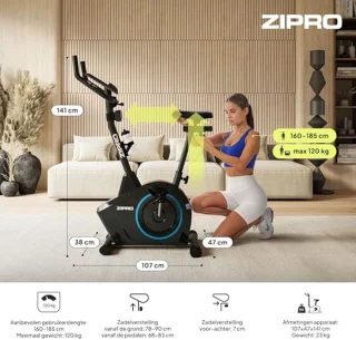 Hometrainer Ergometer - Fitnessfiets