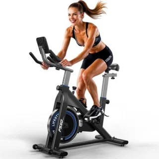 Hometrainer ergometer - indoor fitnessfiets, volledig verstelbaar