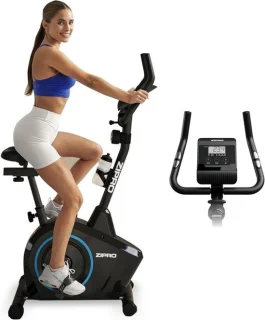 Hometrainer ergometer met hartslagmeting