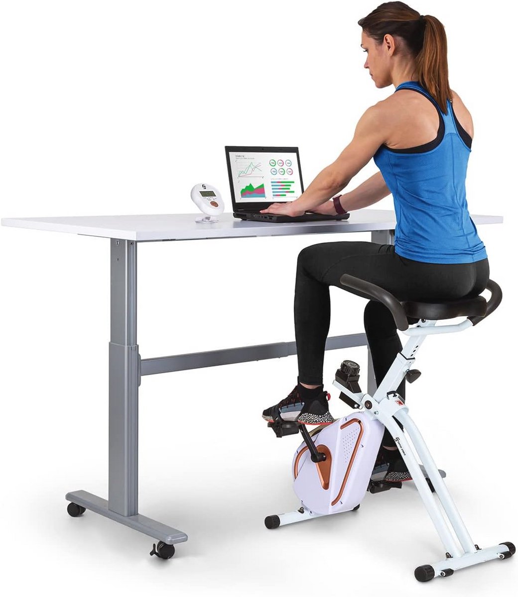 De Hometrainer Ergometer met Trainingscomputer in één oogopslag