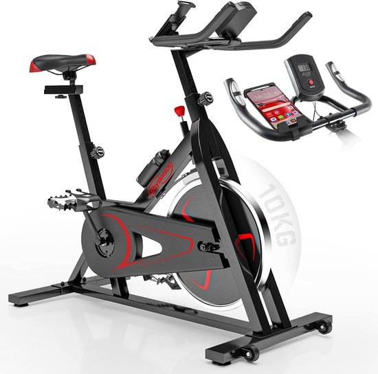 Hometrainer Ergometer Verstelbare Fitnessfiets 120 kg