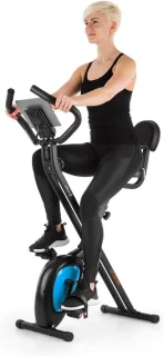 Hometrainer ergometer - zwart/groen