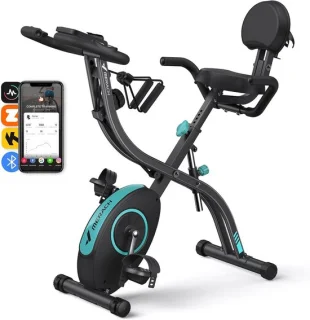 Hometrainer fiets - indoor cycling - zwart