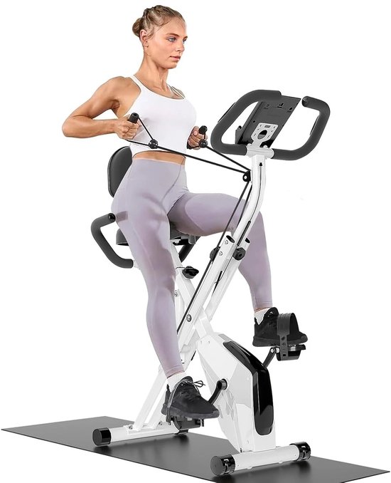 Hometrainer Fiets Opvouwbaar Zwart review