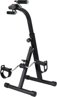 Hometrainer - Fiets trainer - Thuis sporten - Opvouwbaar ontwerp - 70x38x35 cm - Zwart