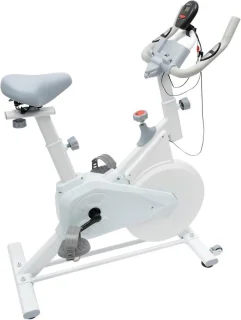 Hometrainer fiets - wit