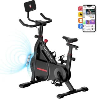 Hometrainer fiets zwart