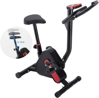 Hometrainer fiets zwart