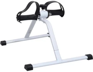 Hometrainer fiets – zwart-zilver
