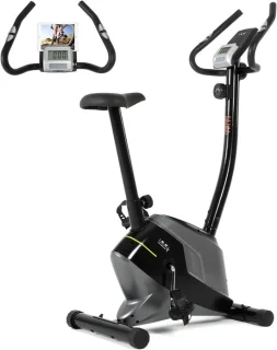 Hometrainer - fitness fiets - zwart