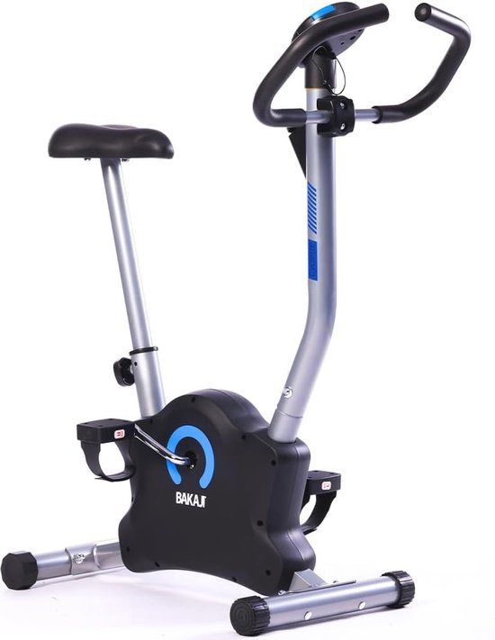 Hometrainer Fitnessfiets met Verstelbare Zitting en LCD-display