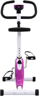 Hometrainer fitnessfiets paars