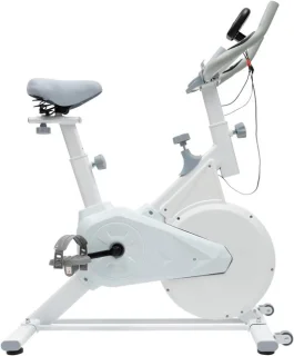 Hometrainer Fitnessfiets Wit