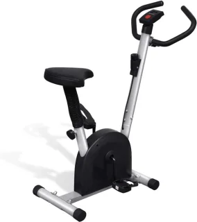 Hometrainer fitnessfiets zwart
