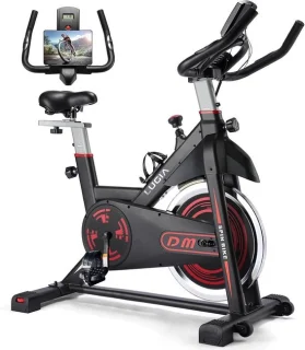 Hometrainer Fitnessfiets Zwart