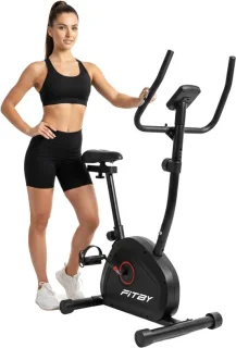 Hometrainer Fitnessfiets Zwart