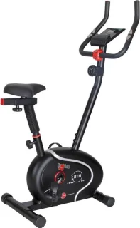 Hometrainer fitnessfiets zwart