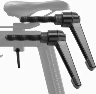 Hometrainer Hendel - Zadelversteller - Zwart
