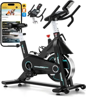 Hometrainer - indoor cycling - zwart rood